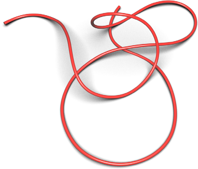 Reconstructed tubular structure from the paper